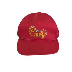 Vintage Kansas City Chiefs Sports Specialties Trucker Hat Red Rope Snapback‎